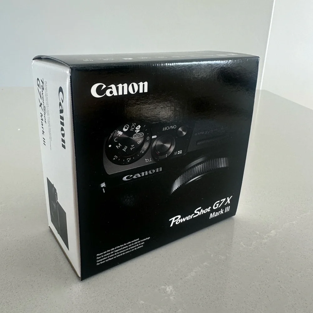 Canon G7x mark iii